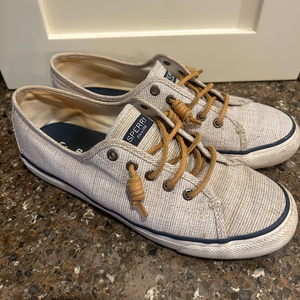 Sperry Top Sider Cross Hatch Boat Shoes Slip On